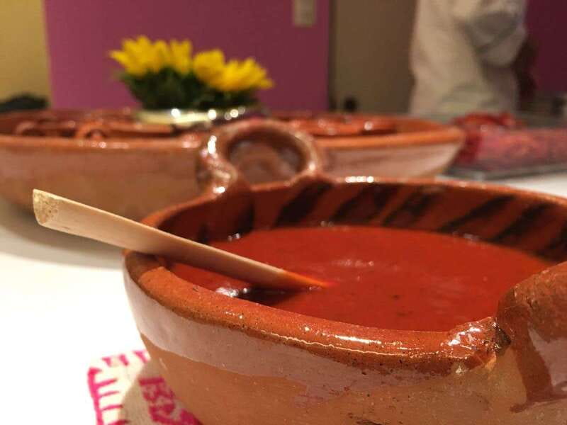 Mexico City: Mexican Salsas Cooking Class and Market Tour - Turning the sauces into a full Mexican lunch