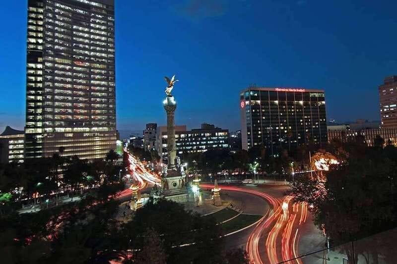Mexico City: Night City Tour in a Double Decker Bus - The Zócalo and Monumento a la Revolución