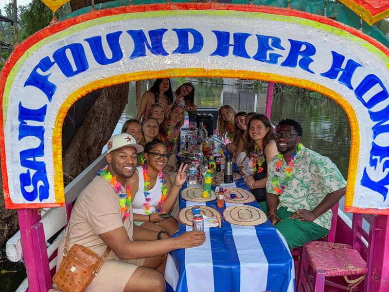 Mexico City: Xochimilco Boat Party with Unlimited Drinks - What happens during the two-hour route