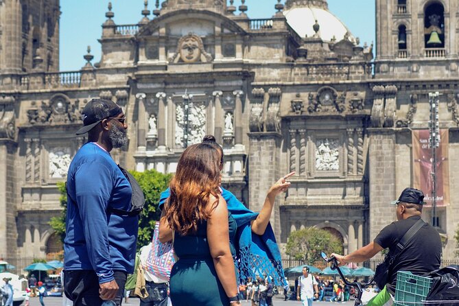 Mexico City Zocalo Tacos Tour by Michelin Starred Chef Torres - Plaza Manuel Tolsá and the mezcal finish