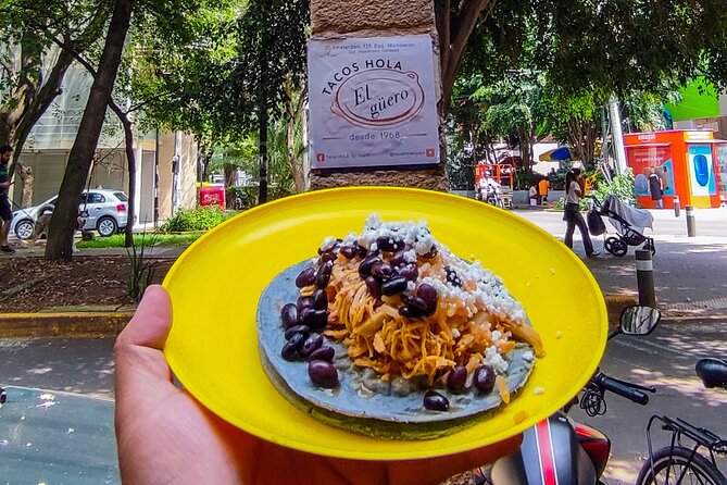 Michelin Taco Bike Tour: Roma Norte & Condesa /All-Inclusive. - Al pastor with a distinctive adobo in Roma