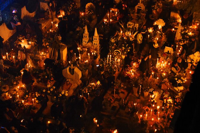 Mixquic Day of the Dead Tour in Mexico City - Entering Panteón Míxquic before sunset