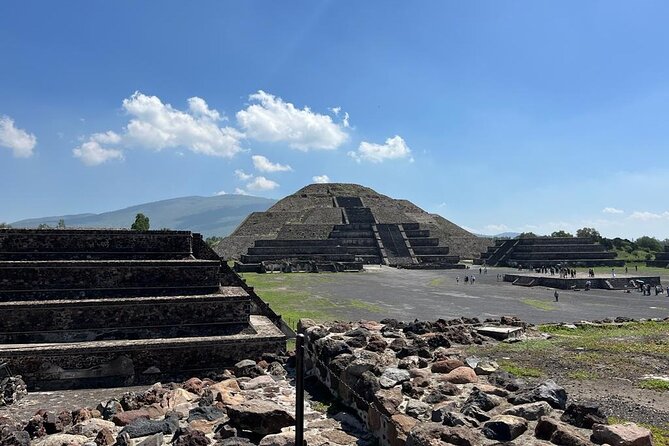Morning Tour of the Teotihuacan Pyramids - Walking toward the Pyramid of the Moon