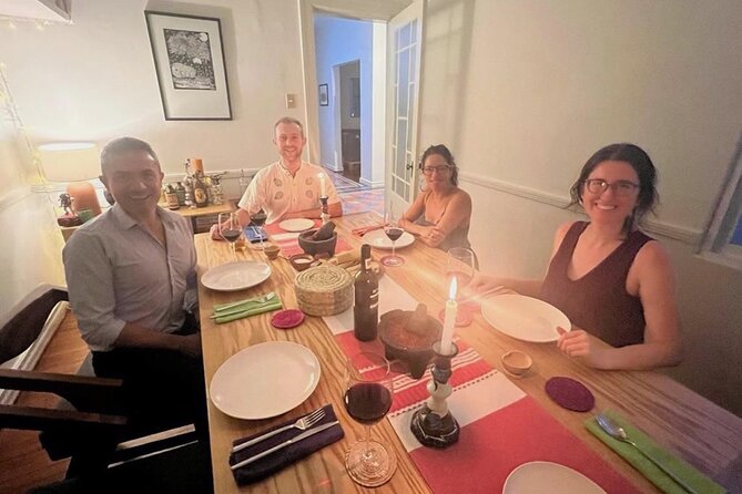 Multi-Variety Tamal Class in a Condesa home or rooftop gallery - Sitting down to the tamales