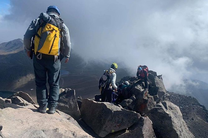 Nevado de Toluca Pico del Fraile Summit - The approach to Pico del Fraile