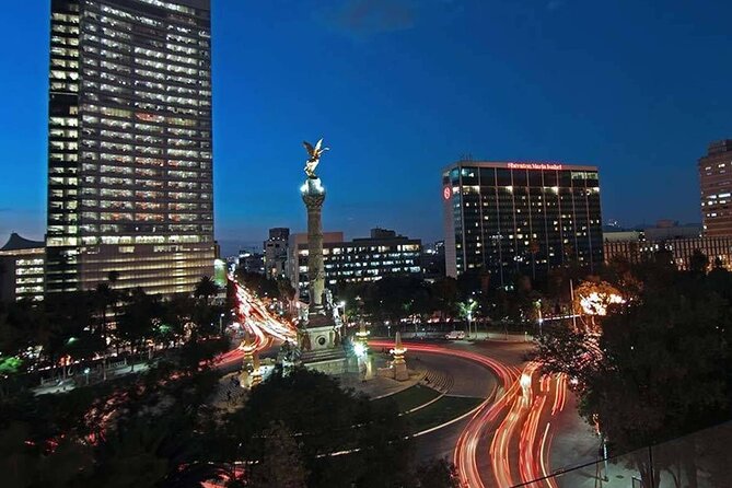 Night Tour of Mexico City Panoramic Ride on a Double-Decker Bus - Paseo de la Reforma, Mexico City’s grand evening avenue