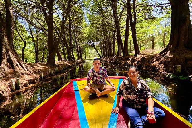 Prehispanic Xochimilco: Market, chinampas, axolotls kids friendly - Boarding at Pier Fernando Celada