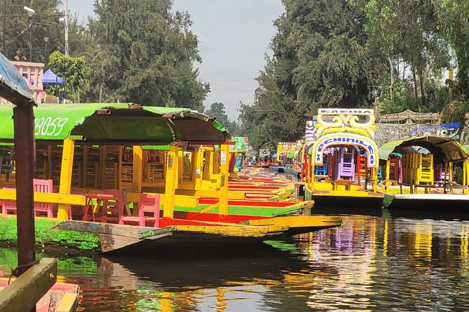 Private/Shared Tour Xochimilco Coyoacán optional Frida Kahlo - Coyoacán brings you back onto cobblestone streets