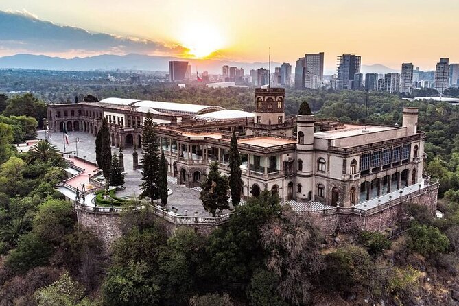 PRIVATE Tour Downtown & Anthropology Museum & Chapultepec Castle - Diego Rivera’s murals at the Education Ministry