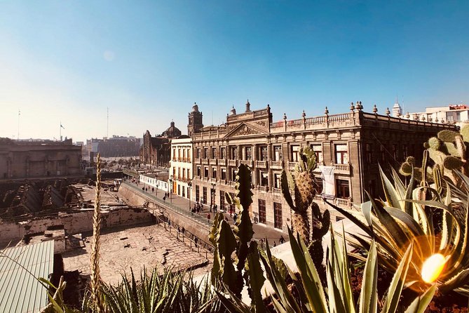Private Walking Tour Gems of the Historic Center of Mexico City - The Zócalo and the National Palace from outside