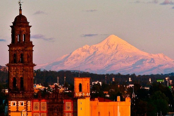Puebla and Cholula Day Trip from Mexico City - Cholula’s pyramid and the church above it