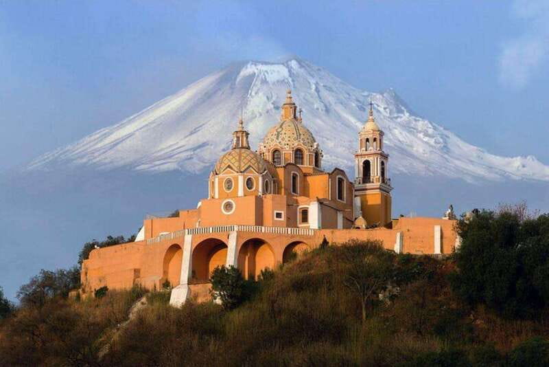 Puebla the Talavera city & Cholula the Greatest Pyramid - The long ride from Mexico City