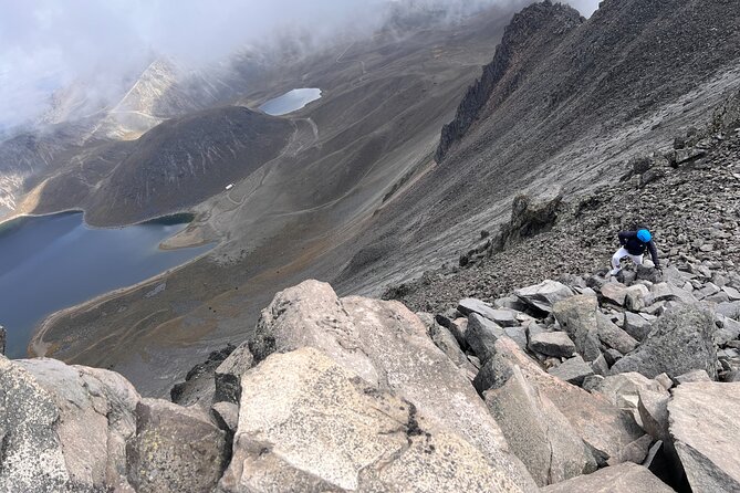 Reach the Nevado de Toluca's summit from mexico city private tour - Down to Lake of the Moon, then back up