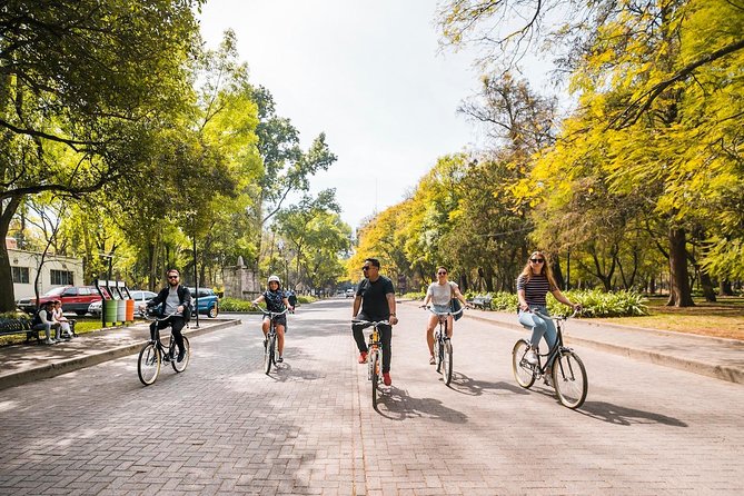 Street Food Bike Tour / Mexico is not only Tacos / All Inclusive - Condesa adds tacos and a greener side of the city