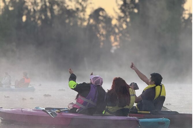 Sunrise Kayak Tour in Xochimilco - Watching the volcanoes wake up