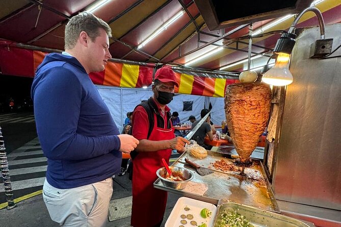 Taco Hopping Experience, Mexico City - Four al pastor tacos make a better comparison