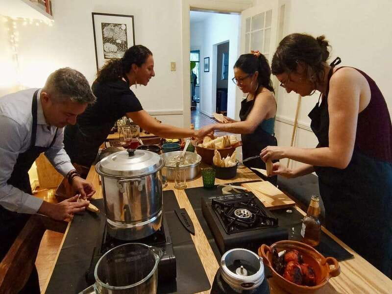 Tamales 101: Multi-variety tamal cooking class and feast - Starting in Jim’s Condesa home