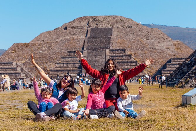 Teotihuacán for kids - Guides who know how to handle young children
