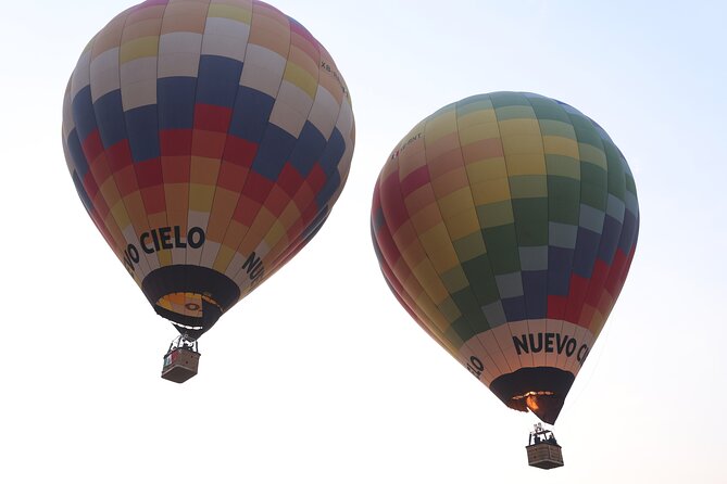 Teotihuacan Hot Air Balloon private or group tour - The balloon flight over the Avenue of the Dead