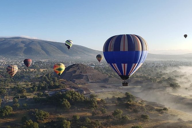 Teotihuacan Hot Air Balloon Ride with Optional Bike or Walking Tour - Breakfast after landing, then the ruins