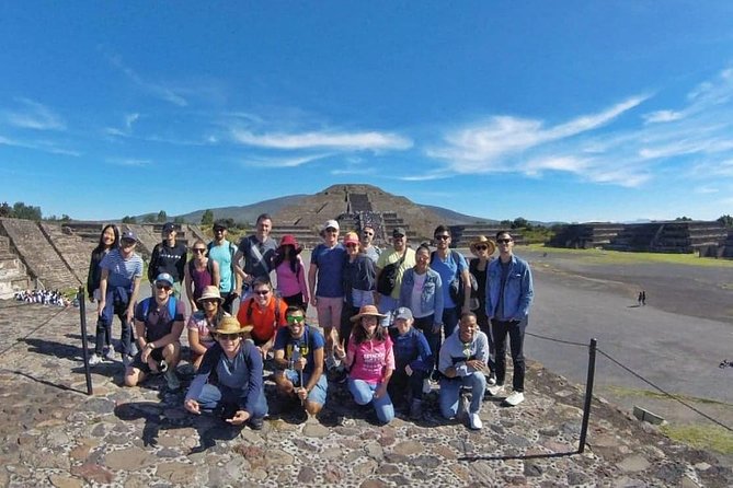 Teotihuacan Pyramids Tour, small group in Van, from Mexico City - First look at the archaeological zone