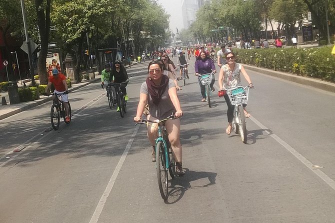 The best of Mexico City Bike Experience EXPRESS - The Zócalo and seven centuries of city history