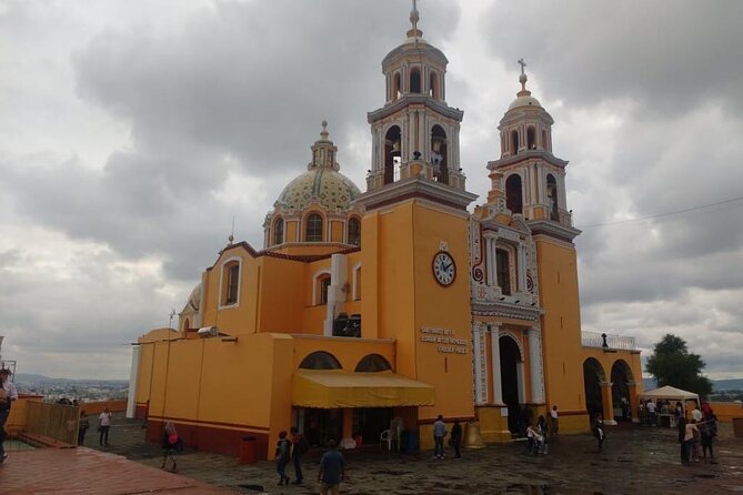 The Best Private Tour: Cholula and Puebla - The Great Pyramid of Cholula and its hilltop church