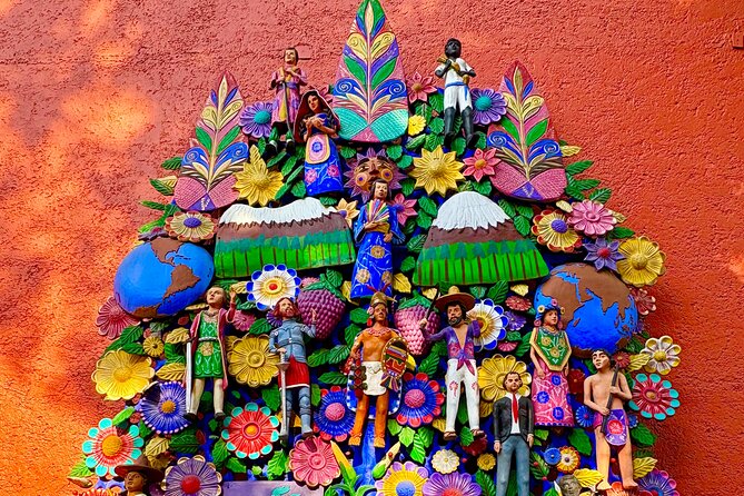 the bohemian neighbourhood of Coyoacan - Mexican folk art at the Museo Nacional de las Culturas Populares