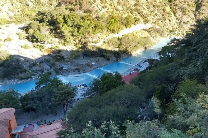 Tolantongo Caves Full Day from Mexico City - The river, Rio Gloria, and waterfalls