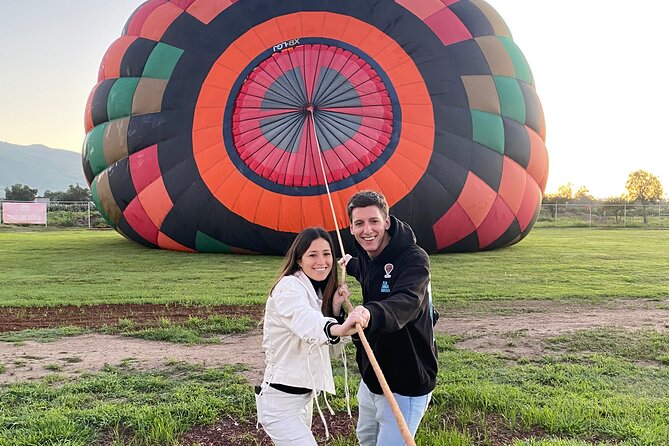 Transportation and Hot Air Balloon Flight Teotihuacán - Up to two hours at the Teotihuacán archaeological zone
