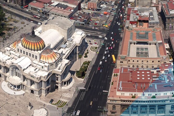Viewpoint Torre Latino Panoramic view of Mexico City - Floor 38 and The City and the Tower