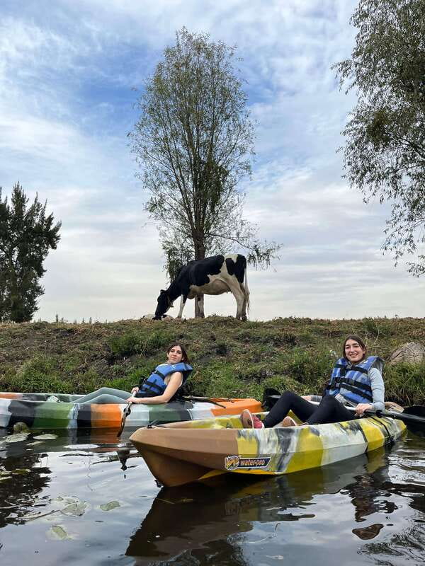 Xochimilco: amanecer en kayak Ciudad de México - How the three-hour route fits together
