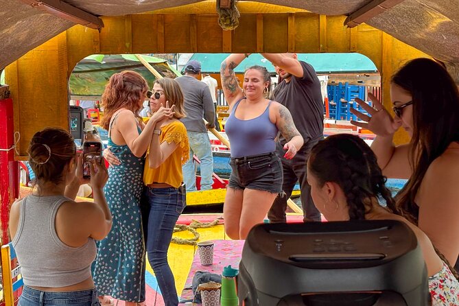 Xochimilco International boat party with open bar and tacos - A party-first take on Xochimilco’s canals
