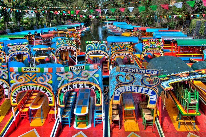 Xochimilco Tour: Visit Coyoacan and Casa Kahlo in Mexico City - UNAM’s library murals in a 30-minute stop